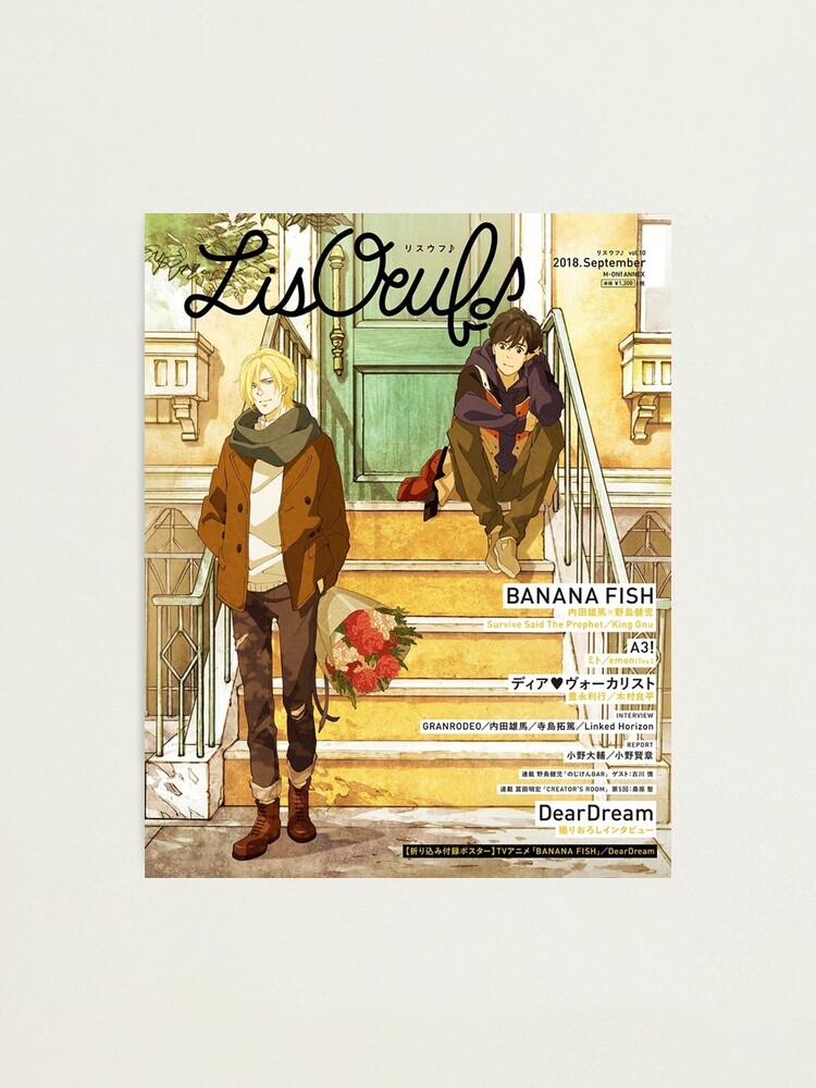 Ash And Eiji Photographic Print By Katjabaric Redbubble