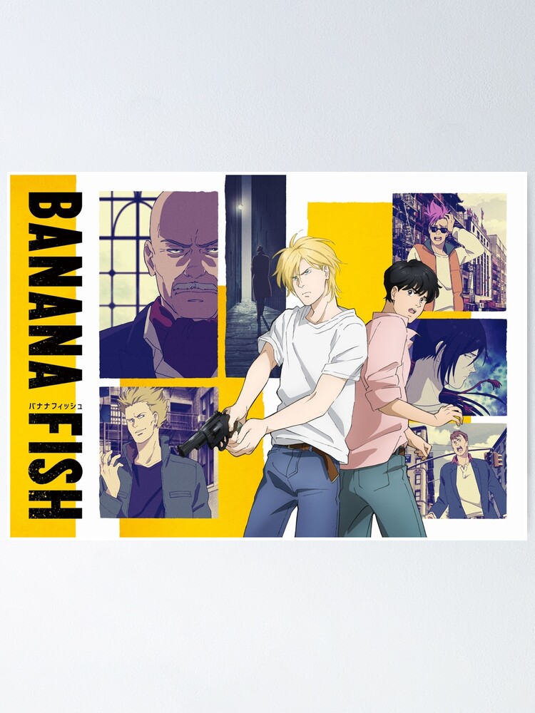 Banana Fish Characters Sticker Set – Shadow Anime