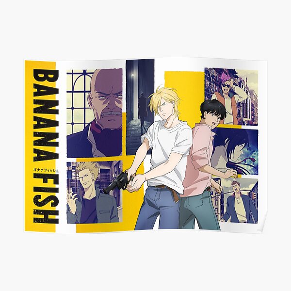 BANANA FISH official poster cover design