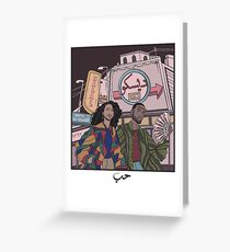 DISCO SAUDI Greeting Card
