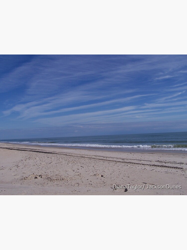 Artwork view, Ocracoke Island Beach designed and sold by DianaTaylor/ JacksonDunes