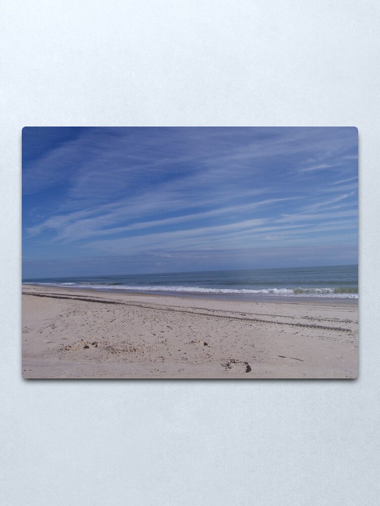 Alternate view of Ocracoke Island Beach Metal Print