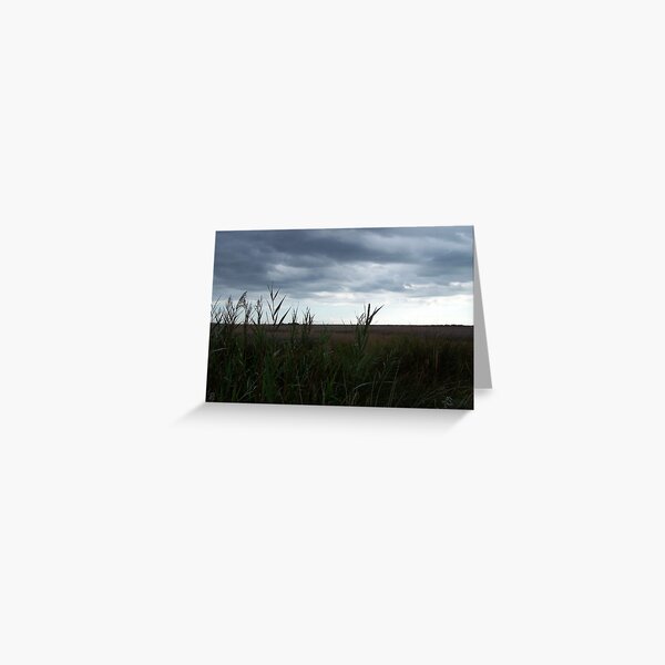 Storm Sky On Ocracoke Island Greeting Card