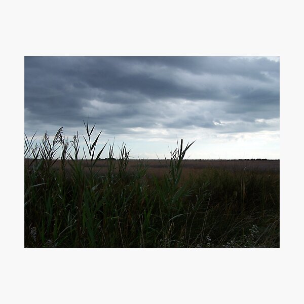 Storm Sky On Ocracoke Island Photographic Print