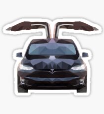 Tesla model X Sticker