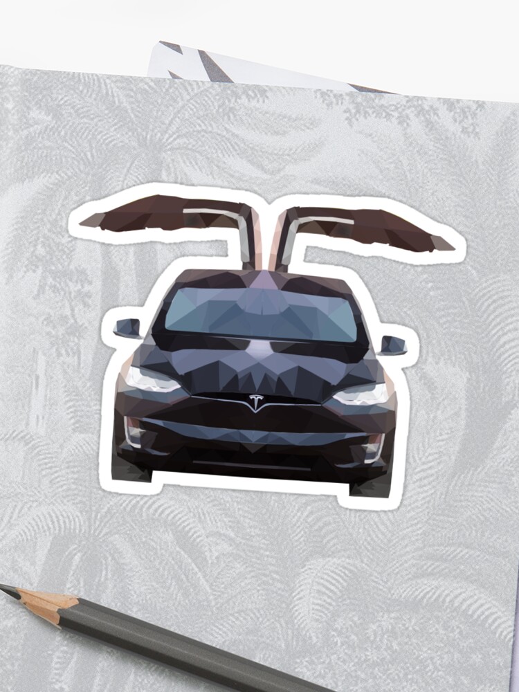 tesla model x drawing