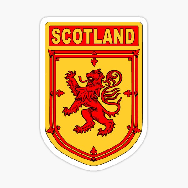 SCOTLAND SHIELD  Sticker