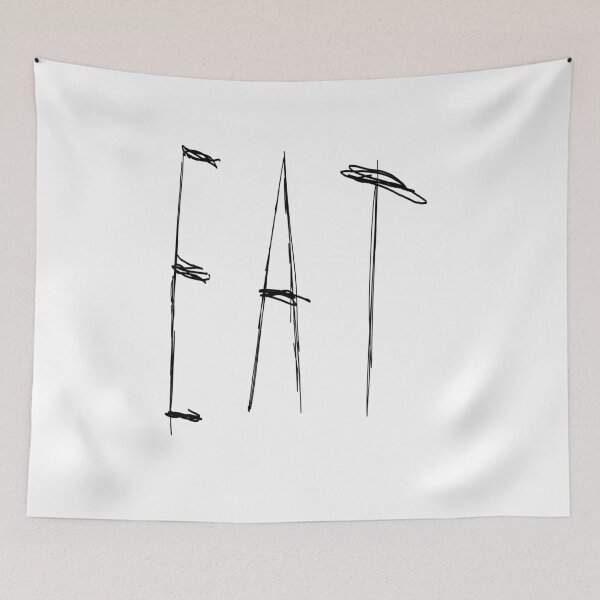 Item preview, Dark and Gritty Eat Word Text designed and sold by Michael Stewart.
