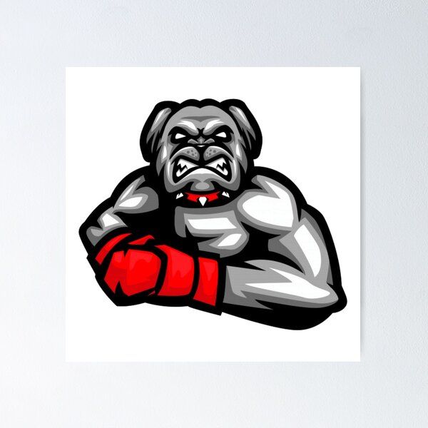 pug, boxing, boxing gloves gift idea Poster by Eichberger91