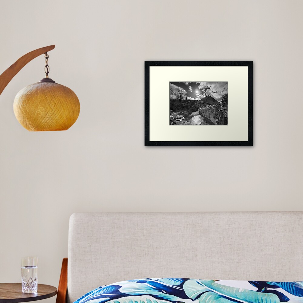 River Coupall Framed Art Print