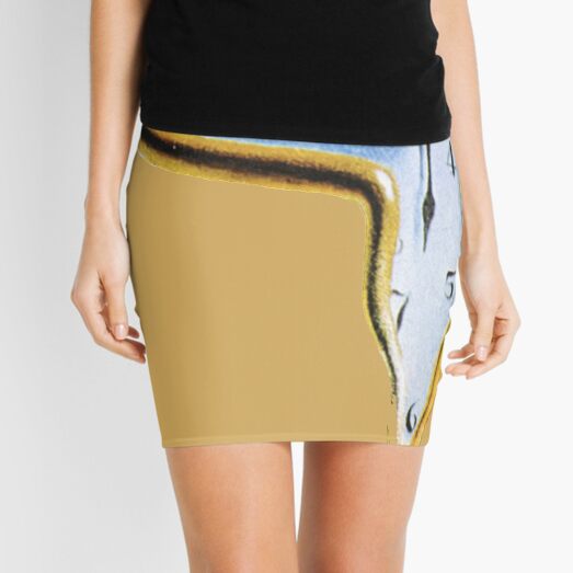 Salvador Dali: The Persistence of Memory Mini Skirt