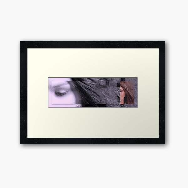 Eye dream of you Framed Art Print