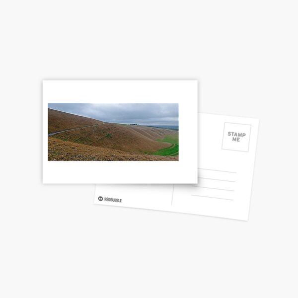 White Horse Hill Valley Postcard