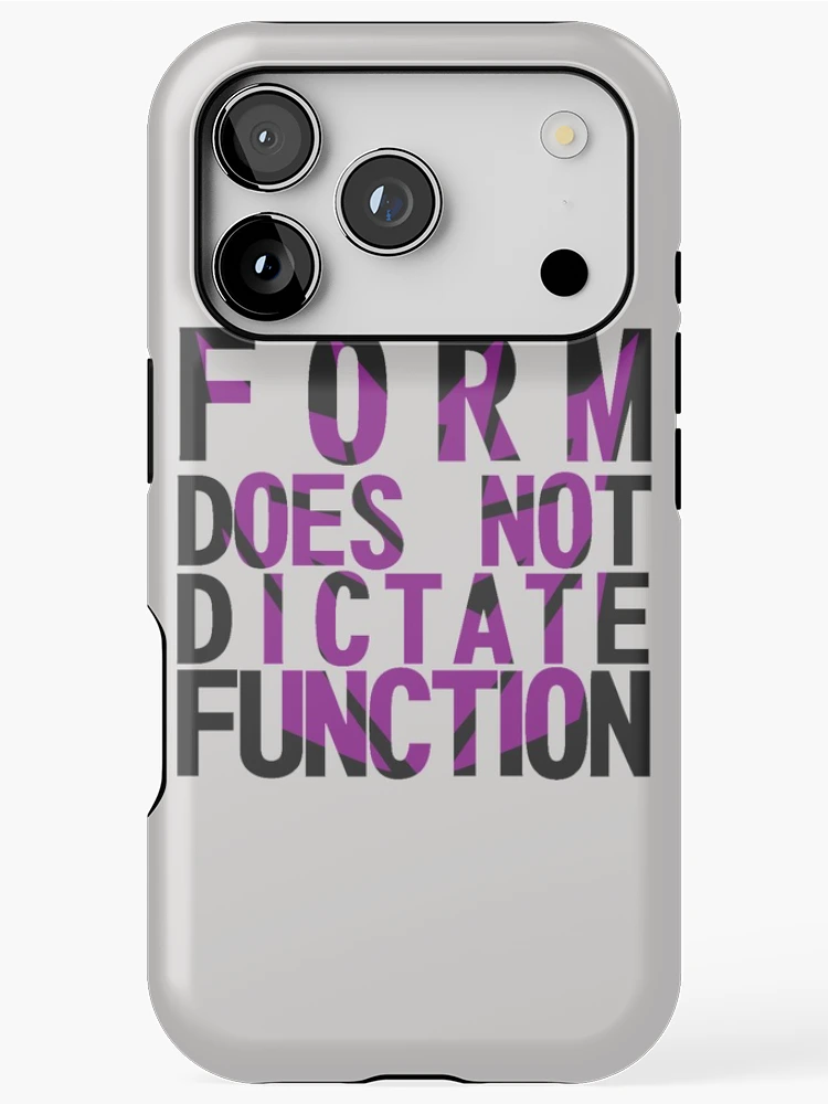 Thumbnail 1 of 4, iPhone Case, Form vs Function designed and sold by Roddaxios.