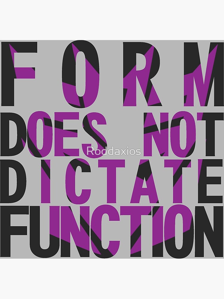 form-vs-function-art-print-for-sale-by-roddaxios-redbubble