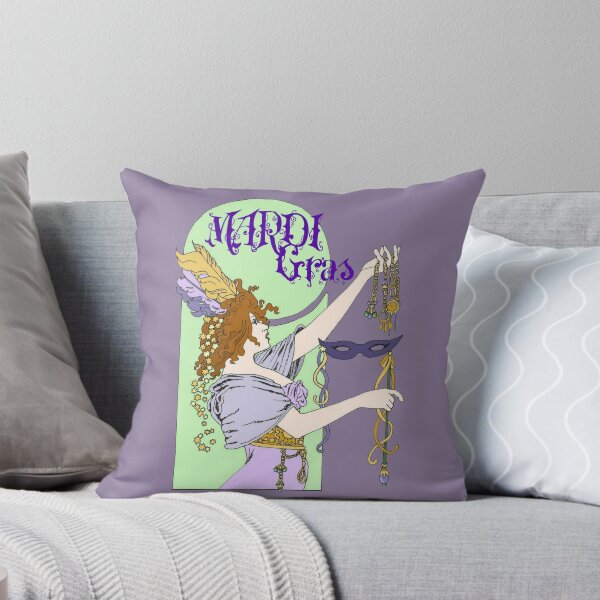 Item preview, Mucha Mardi Gras designed and sold by redqueenself.