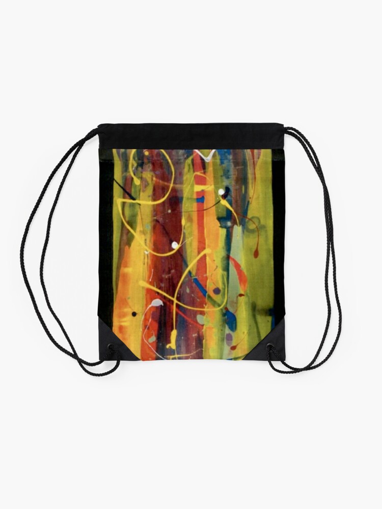 Alternate view of Open Flame Drawstring Bag