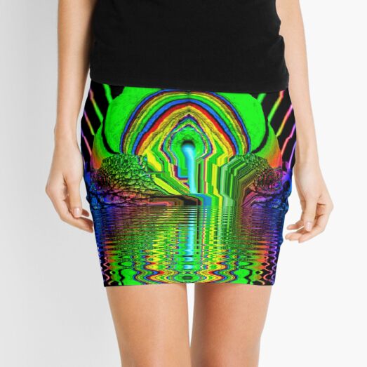 Glory Holly by Spaced Painter Mini Skirt