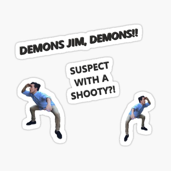 Vista previa del artículo con la obra «Los Jims», diseñado y vendido por Superwhotheheck.