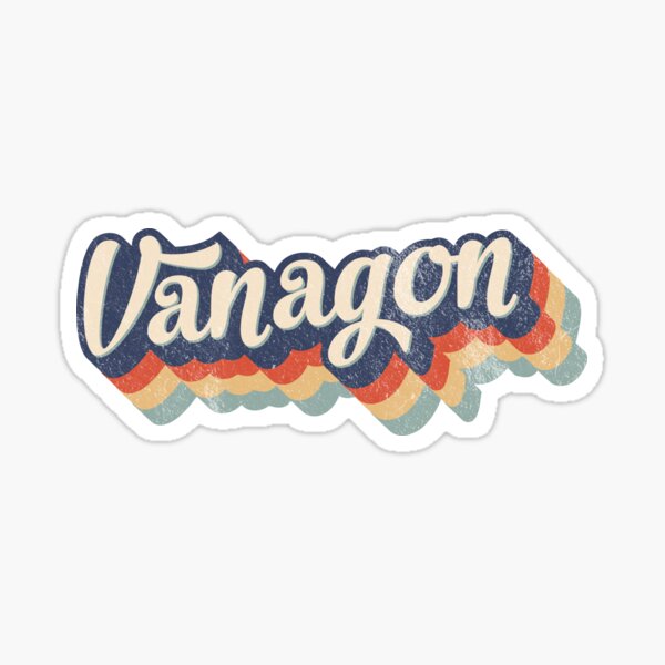 T3 Vanagon Retro 80´s Bulli Volkswagen Bus Sticker