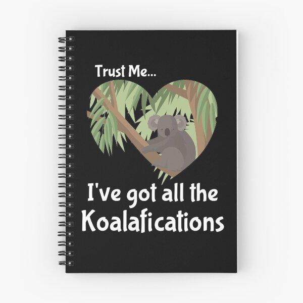 Item preview, All the Koalafications Funny Cute Koala  designed and sold by doodabobs.