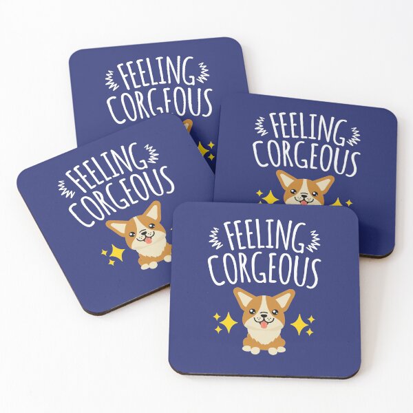 Item preview, Feeling Corgeous Cute Corgi Dog designed and sold by jaygo.