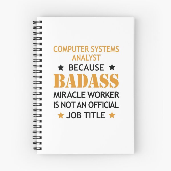 Item preview, Computer Systems Analyst Badass Birthday Funny Christmas Cool Gift designed and sold by smily-tees.