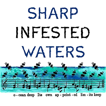 Artwork thumbnail, Sharp Infested Waters by TimespunThreads