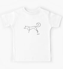Pablo Picasso, The Fox, Tiere-Skizze, Kunstwerke für Drucke, Poster, Taschen, T-Shirts, Männer, Frauen, Kinder Kinder T-Shirt