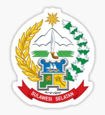 Seal of South Sulawesi Sticker