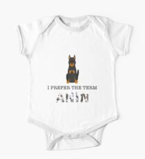 Crazy Beauce Sheep Dog Dog Lady I Prefer The Term Canine Enthusiast - Gift For Beauce Sheep Dog Dog Lover One Piece - Short Sleeve