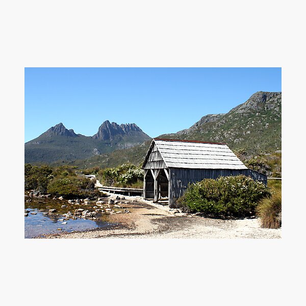 Item preview, Old Cradle Mountain Boat Shed designed and sold by Sprinkla.