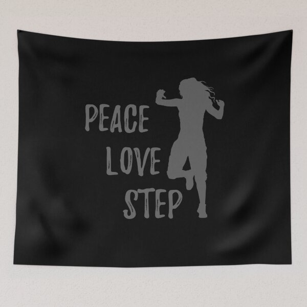 Item preview, Peace Love Step Dance Stepping designed and sold by doodabobs.