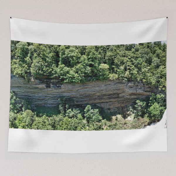 Item preview, Tennessee River Gorge And Waterfall Panorama designed and sold by jtrommer.