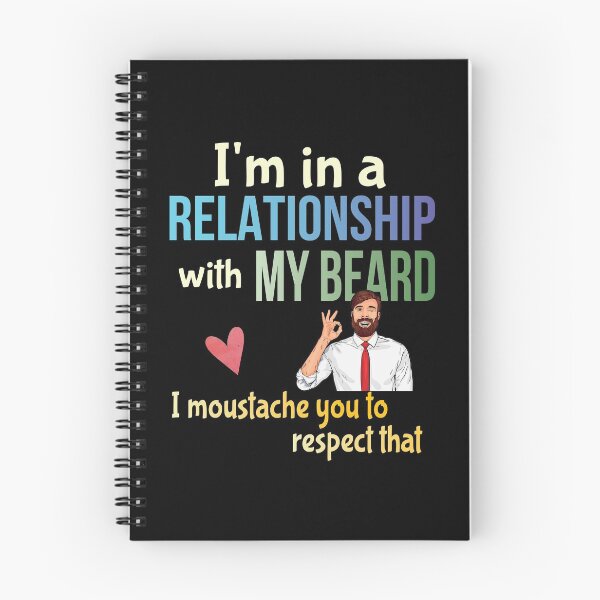 Item preview, Funny Beard Moustache Pun Joke Gift designed and sold by doodabobs.