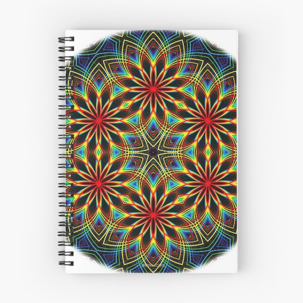 Item preview, Sacred multicolor merkaba flower designed and sold by Lenmiscate.