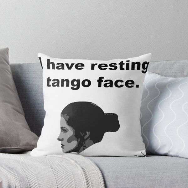 Item preview, I Have Resting Tango Face- Black and White designed and sold by FlutzesCast.