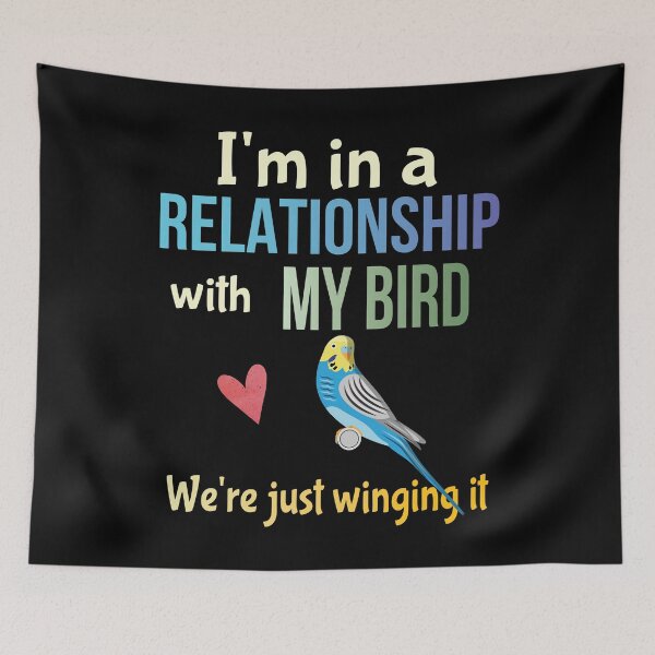 Item preview, Funny Bird Lovers Pun Joke Parakeet Lovers Gift designed and sold by doodabobs.
