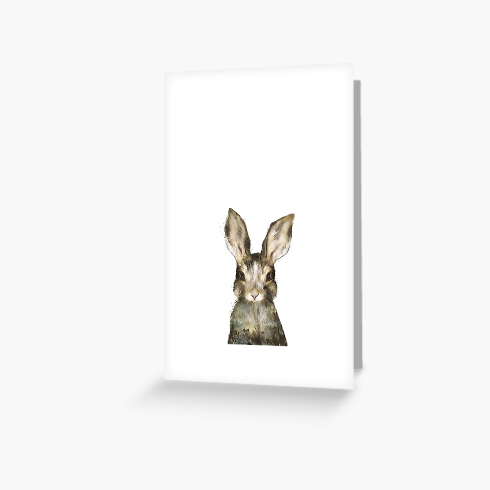Little Rabbit Greeting Card