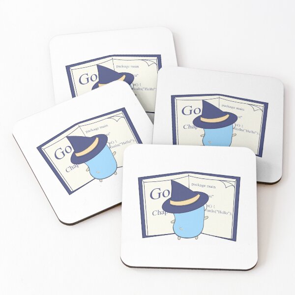 Item preview, The Go Gopher: Witch Learning Go designed and sold by hellkni9ht.