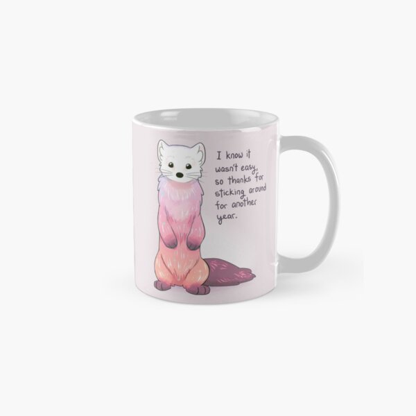 Item preview, "Thanks for Sticking Around for Another Year" Marten designed and sold by thelatestkate.