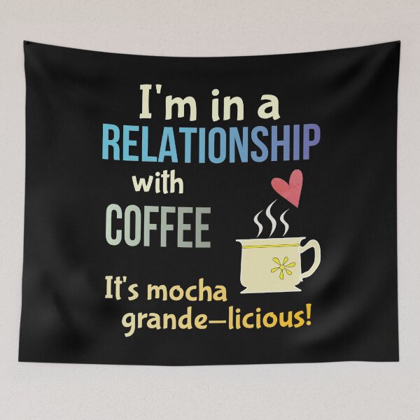Item preview, Funny Coffee Lovers Pun Committed Relationship Joke Gift designed and sold by doodabobs.