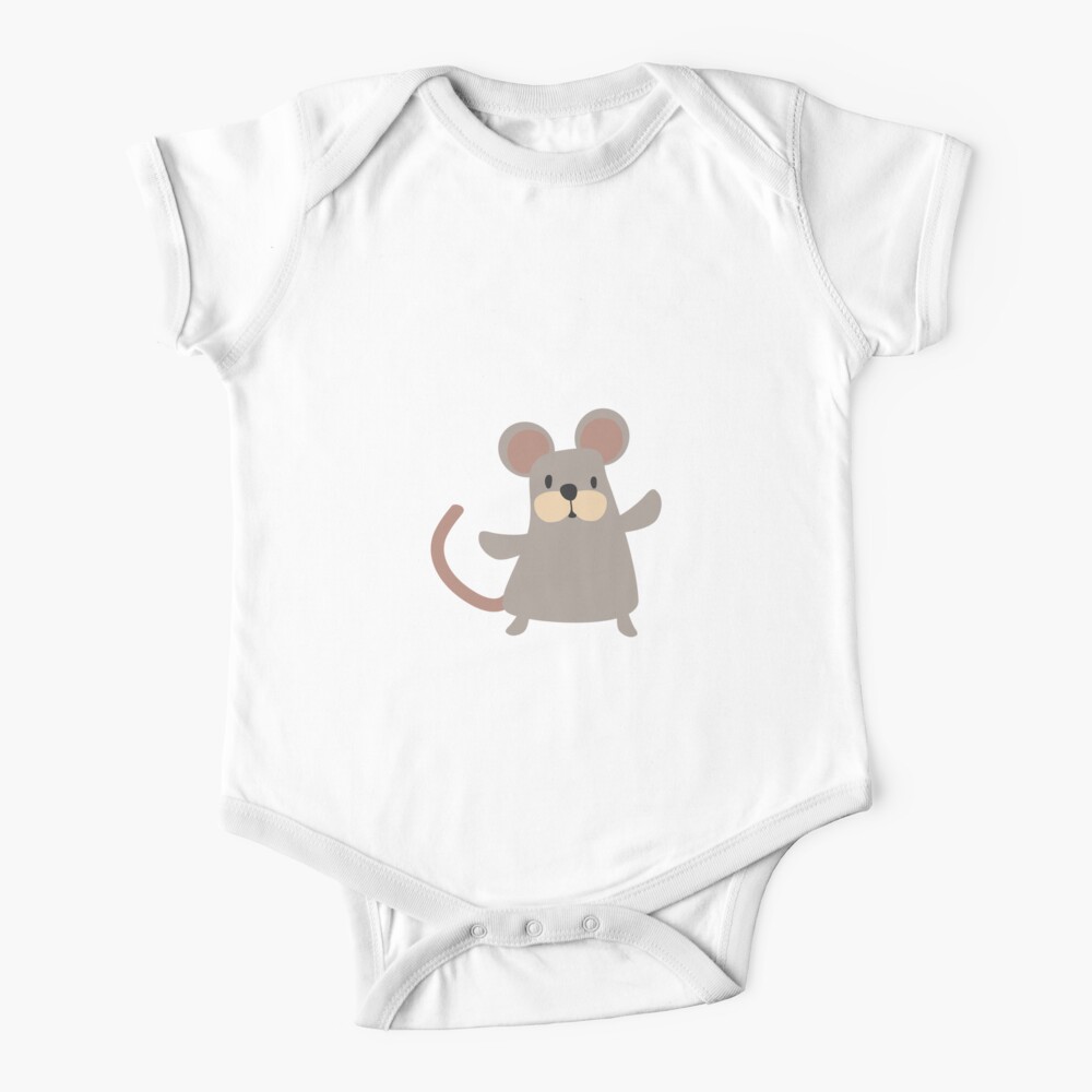 Body para bebé «Ratón de dibujos animados lindo animal» de ericsj11 |  Redbubble