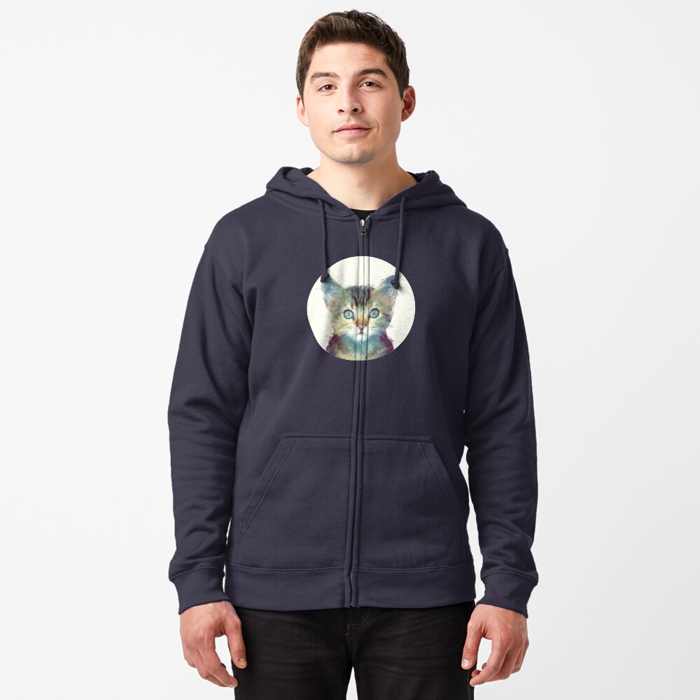 Item preview, Zipped Hoodie designed and sold by AmyHamilton.