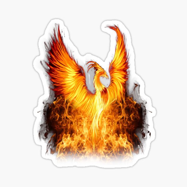 Item preview, Phoenix Rising From Ashes, Fire Fenix T-Shirt & accessories designed and sold by Darkdreamer85.
