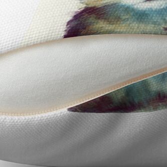 Alternate view of Cat // Aware Throw Pillow