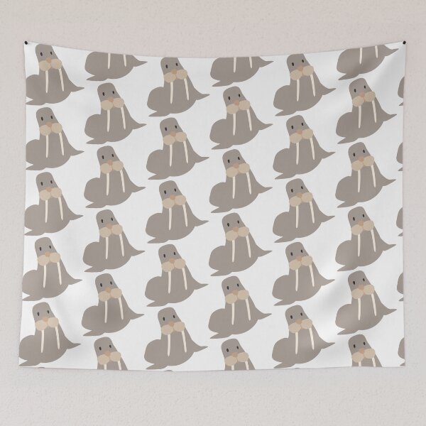 Item preview, Cute cartoon walrus animal designed and sold by ericsj11.