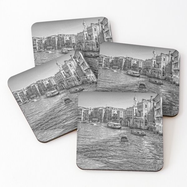 Item preview, North from the Rialto Bridge - B&W designed and sold by tomg.