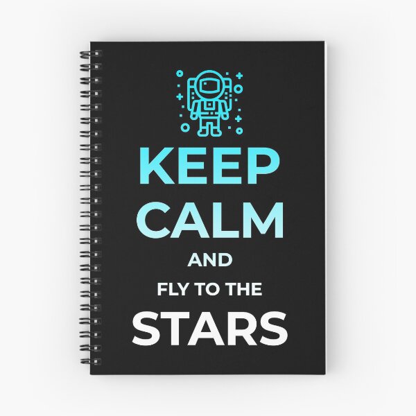 Item preview, KEEP CALM AND FLY TO THE STARS !! designed and sold by NixBob.