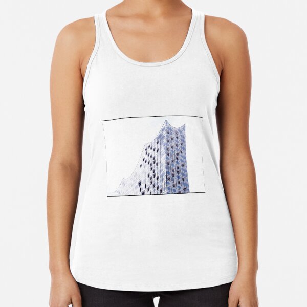 Elbphilharmonie ... Hamburg Racerback Tank Top